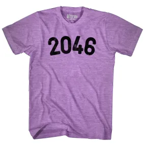 2046 Year Celebration Adult Tri-Blend T-shirt