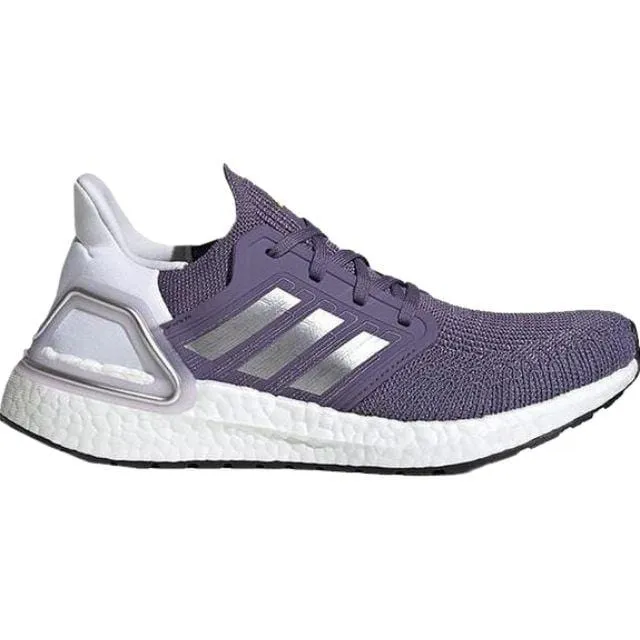 Adidas Ultraboost 20 Women Running Shoes Purple/White