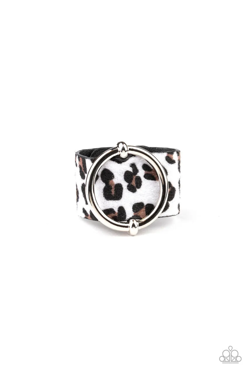 Asking FUR Trouble White Paparazzi Bracelet