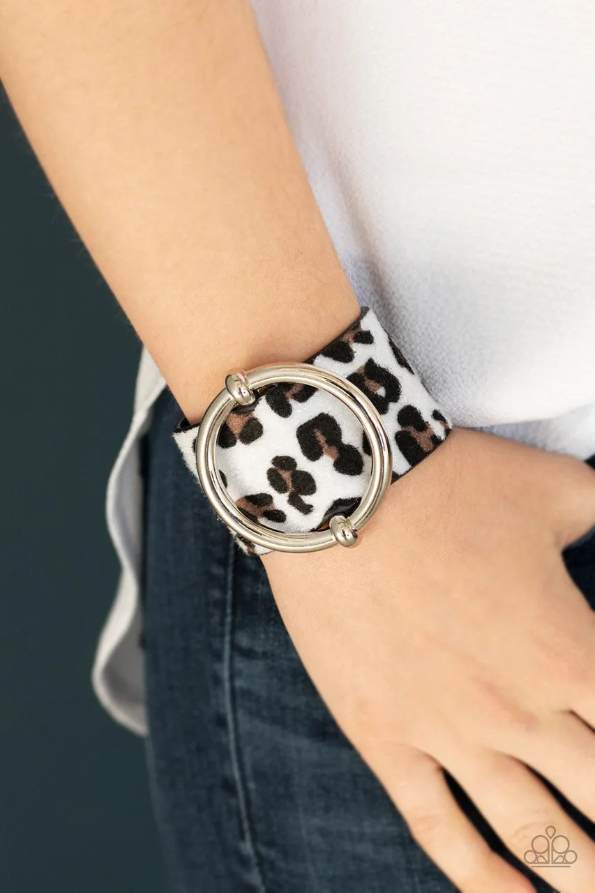 Asking FUR Trouble White Paparazzi Bracelet