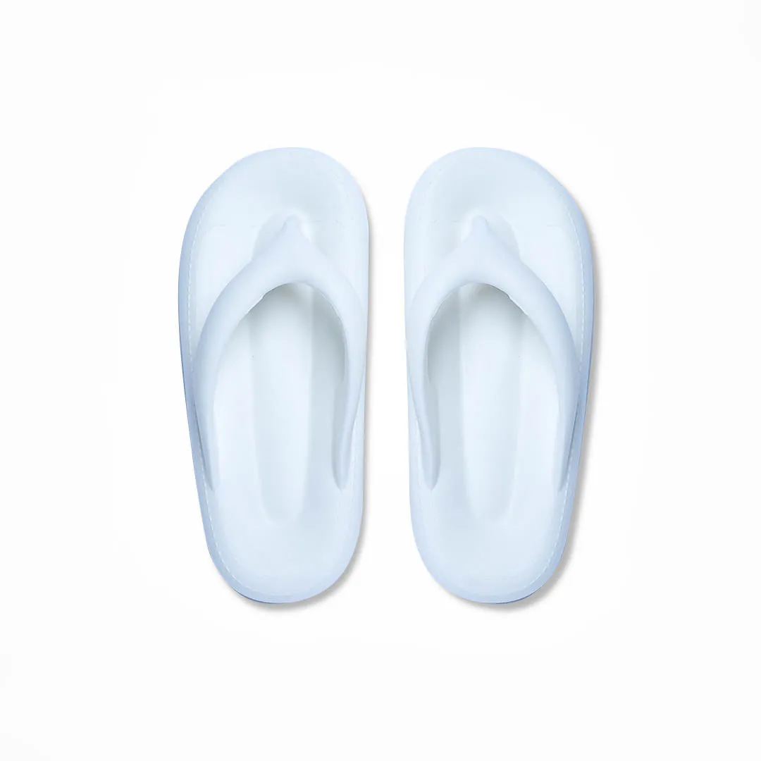 Birdsoles -  Sunbirds Flip Flops - White