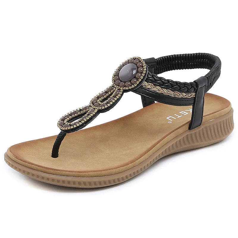 Boho Thong Sandals Women Flip Flops