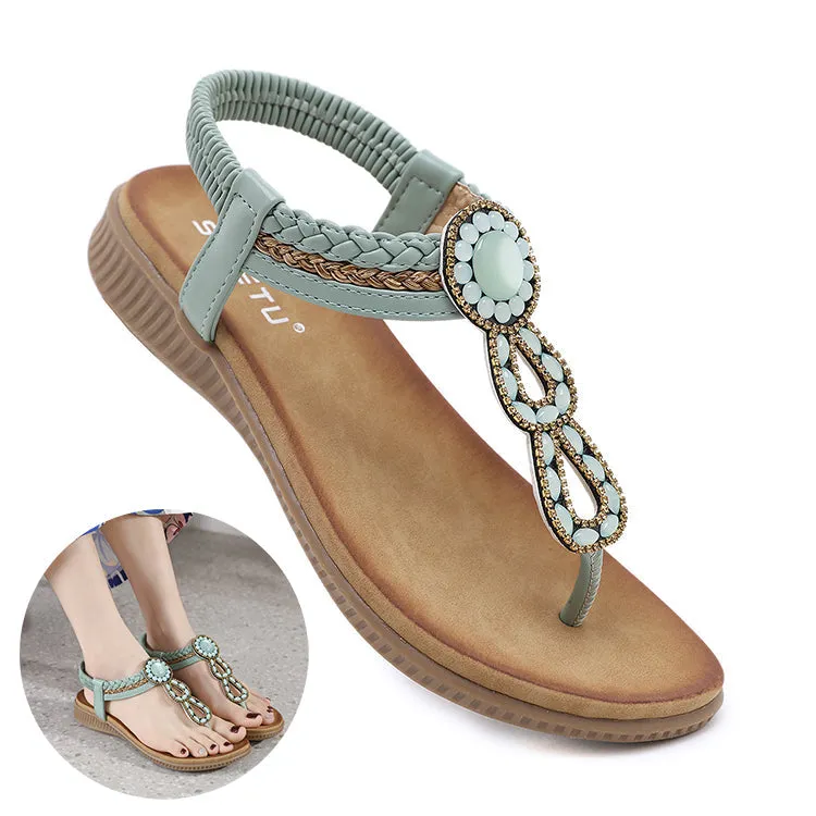Boho Thong Sandals Women Flip Flops