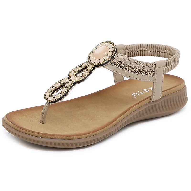 Boho Thong Sandals Women Flip Flops