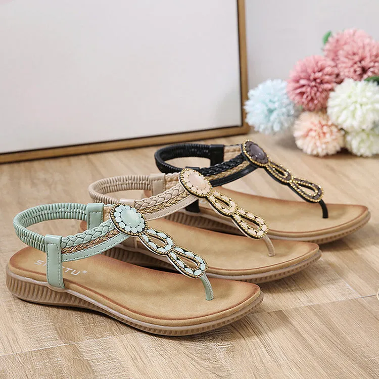 Boho Thong Sandals Women Flip Flops