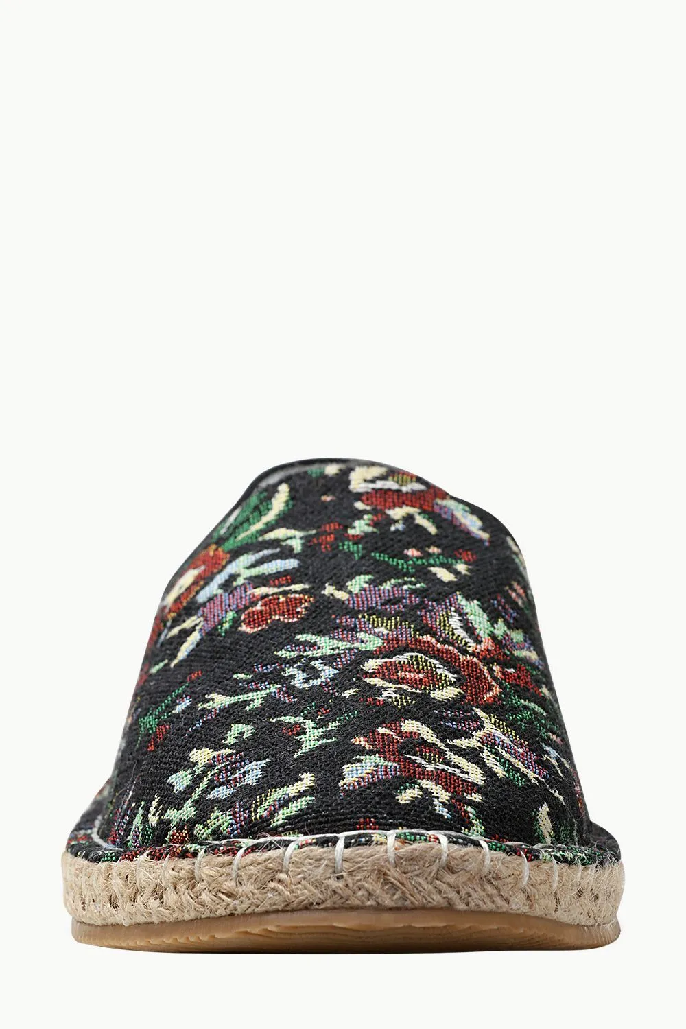 Bold Printed Slip On Espadrilles