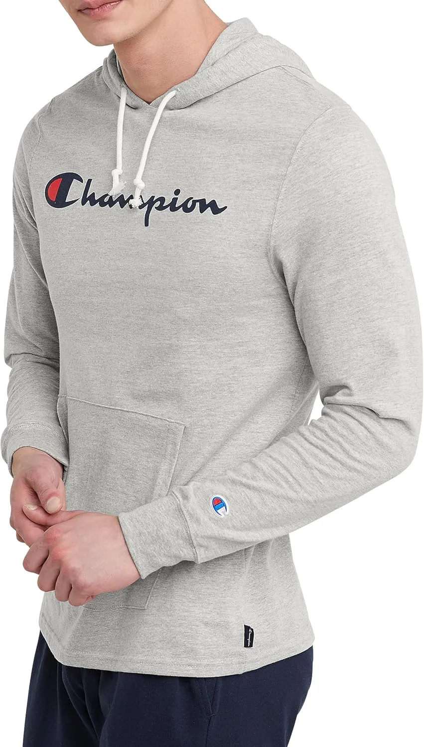 Champion Men's Midweight, Soft and Comfortable T-Shirt Hoodie