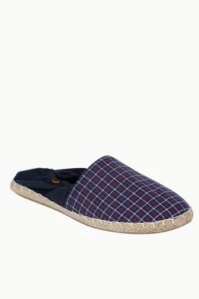 Checkered Print Espadrilles