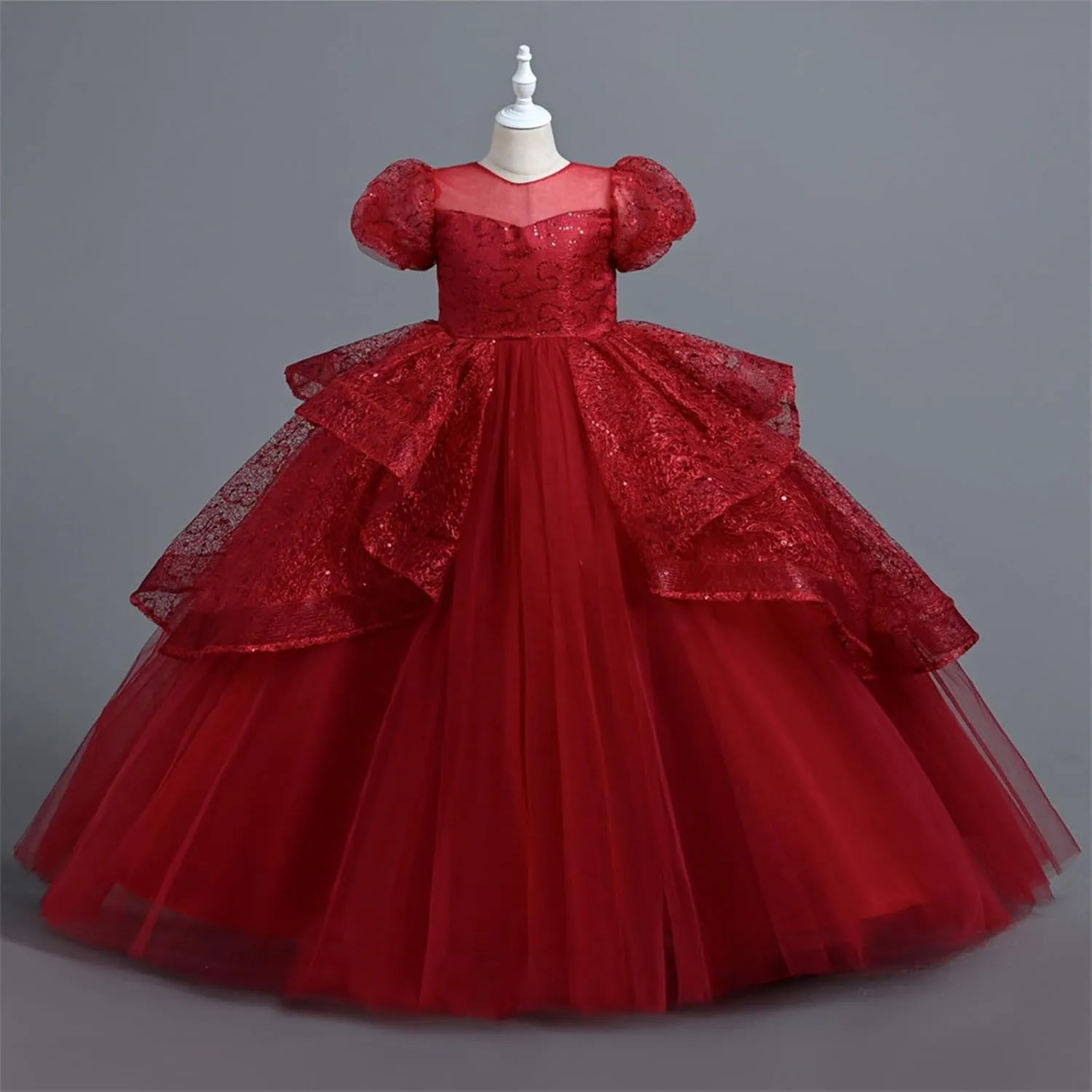 Children's Princess Dresses Dressy 2025 Sequins Comfortable Girls Performance Summer Party Comfortable Summer Dress