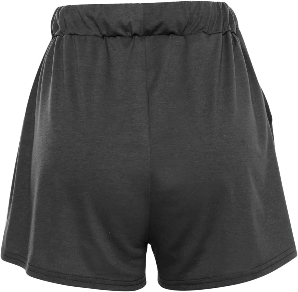 Cotton Shorts for Women Sexy Casual Bermuda Shorts Stretchy Fashion Drawstring Lounge Shorts with Pockets