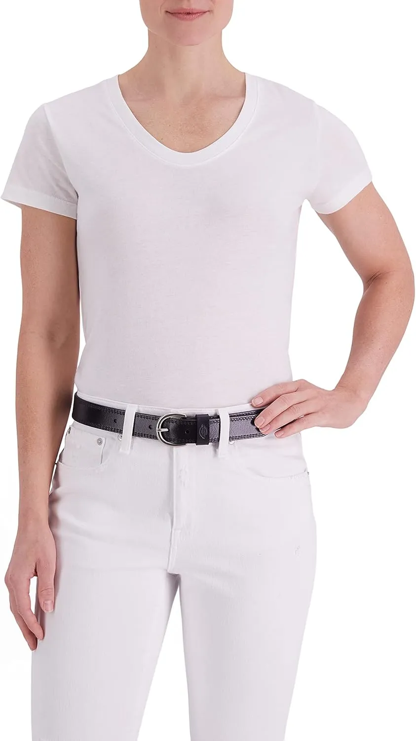 Dickies Women’s Leather Casual Belt