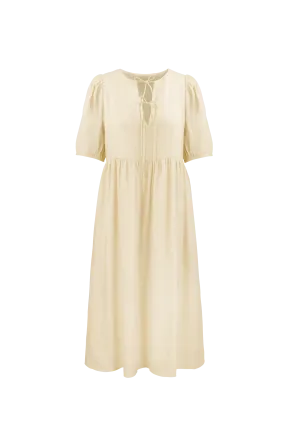 Double Tie Dress -- Linen