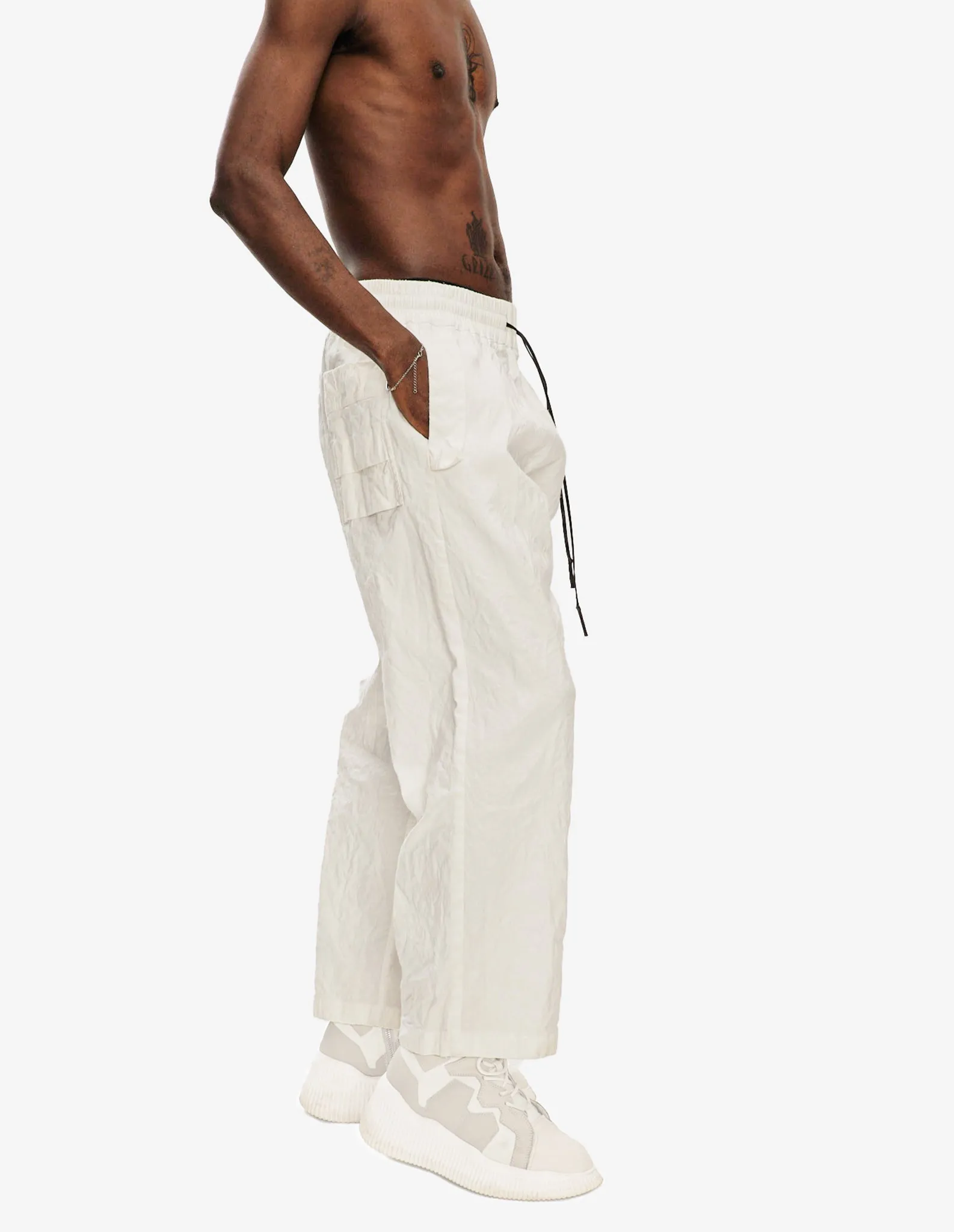 Drawstring Linen Pants