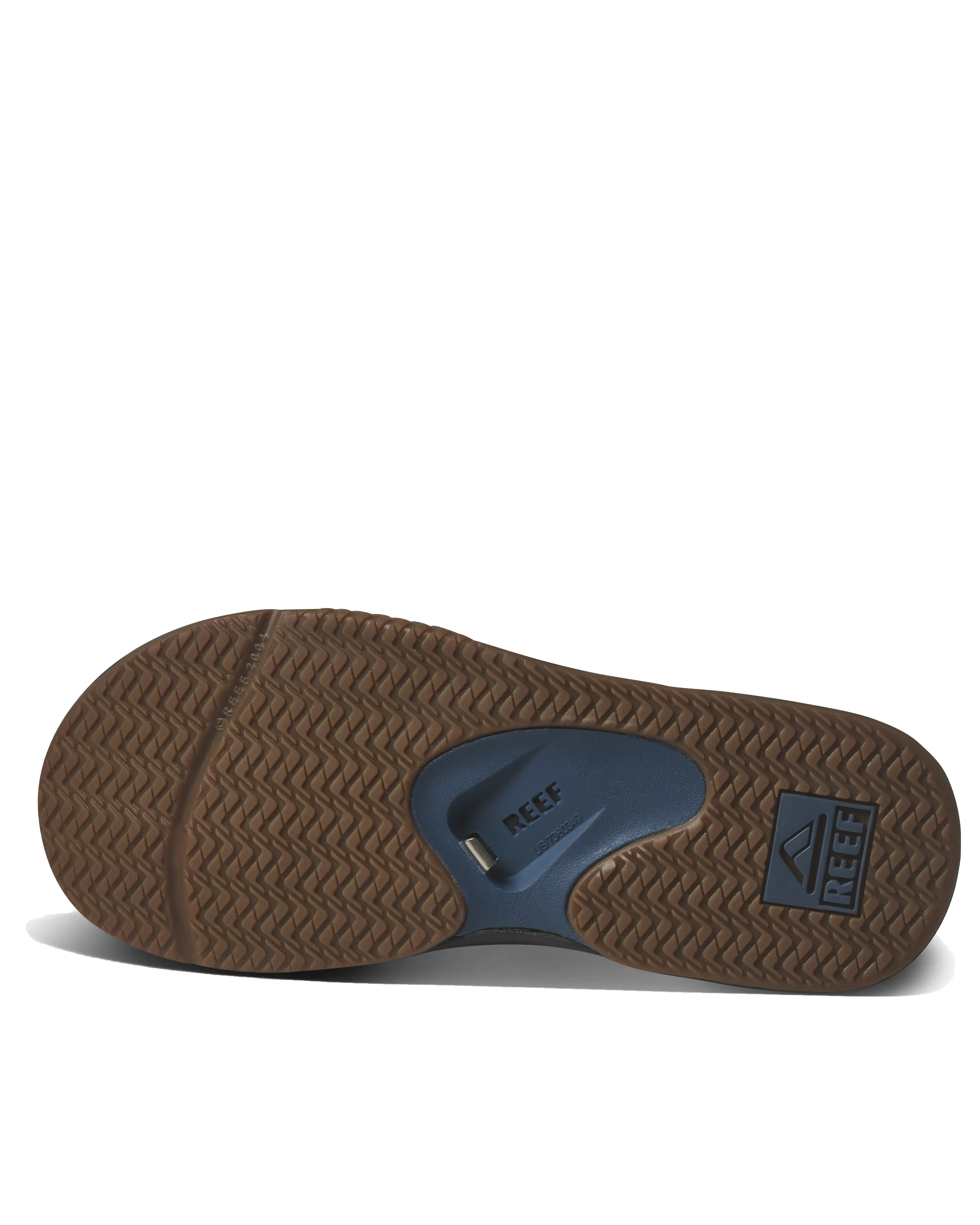 Fanning Flip Flops in Orion & Black
