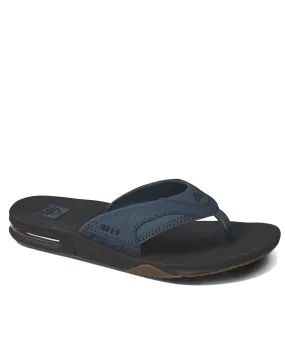 Fanning Flip Flops in Orion & Black
