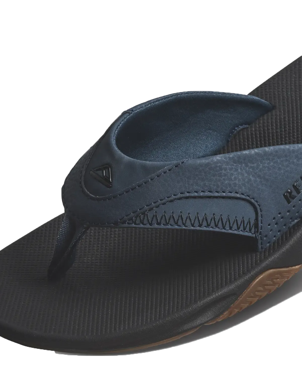 Fanning Flip Flops in Orion & Black