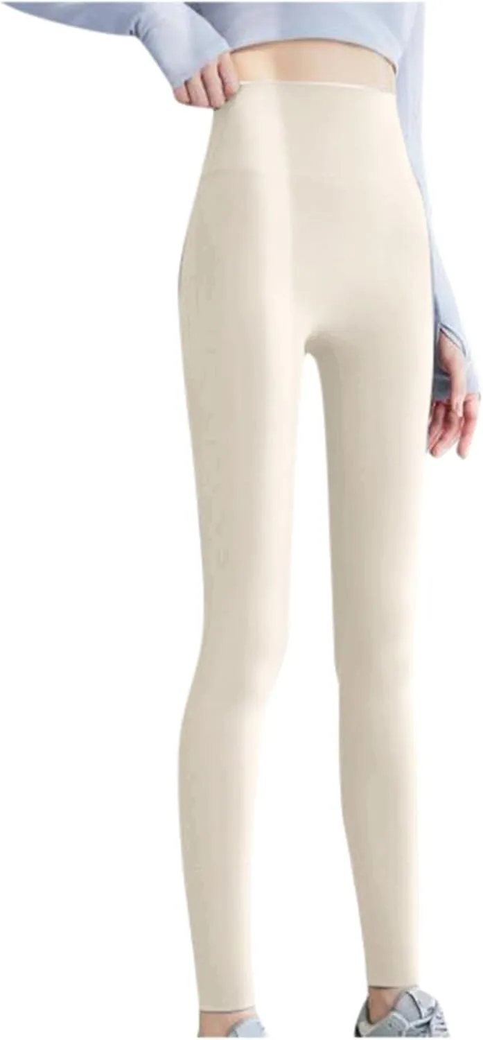 FZVYD Shapewear for Women Tummy Control Seamless High Waisted Light Compression Footless Tights Leggings Stretchy Pants