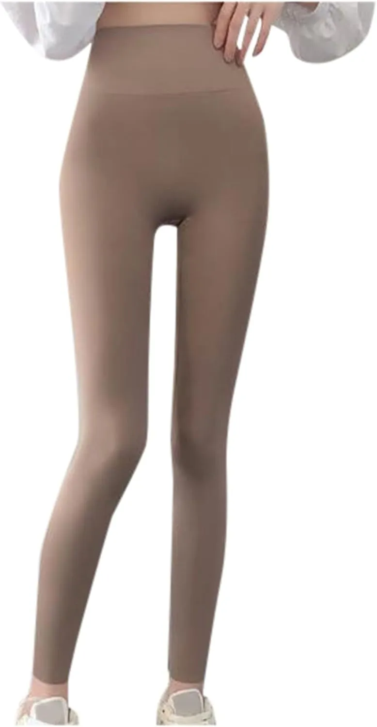 FZVYD Shapewear for Women Tummy Control Seamless High Waisted Light Compression Footless Tights Leggings Stretchy Pants