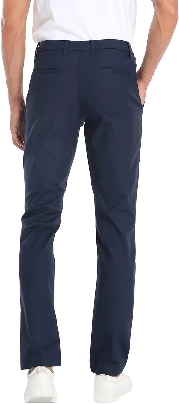 LRD Mens Stretch Golf Pants – Lightweight Performance Slim Fit Golf Pant for Men