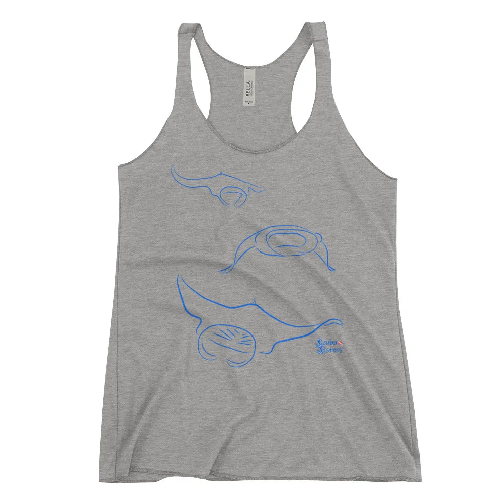 Manta Triplets Tank - Semi-Fitted Racerback (Warehouse)