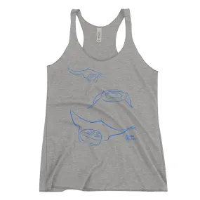 Manta Triplets Tank - Semi-Fitted Racerback (Warehouse)