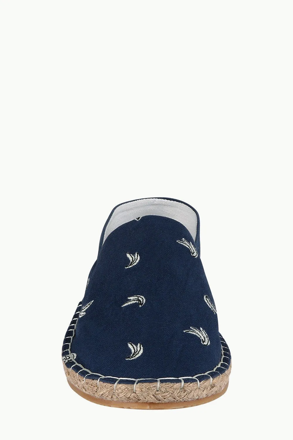 Mens Banana Embroidered Espadrilles