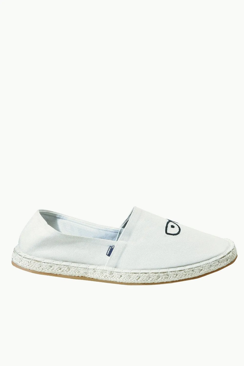 Men's Beige Eyeglasses Tag Espadrilles