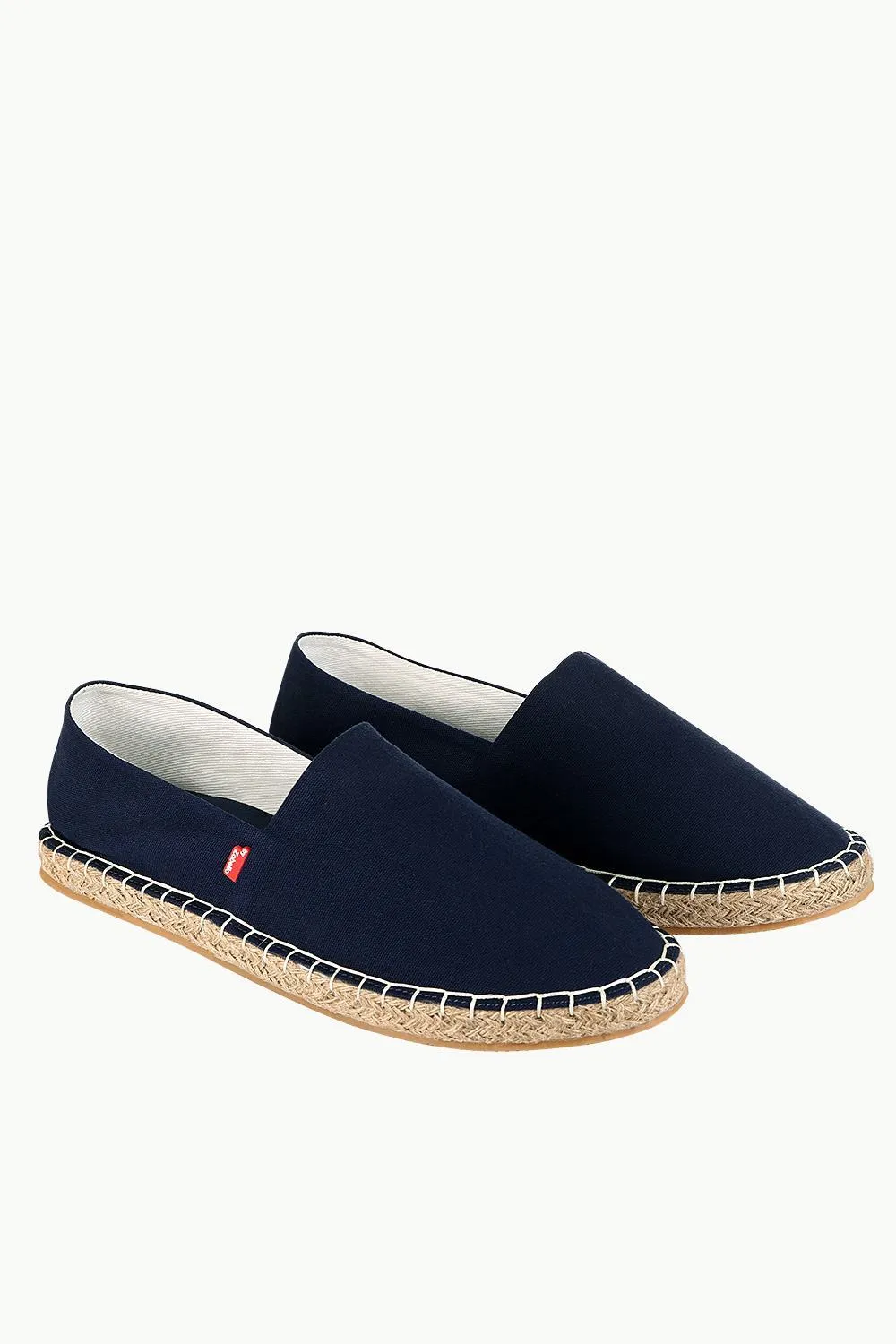 Men's Navy Solid Espadrilles