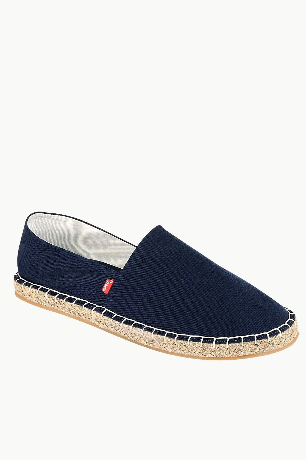 Men's Navy Solid Espadrilles