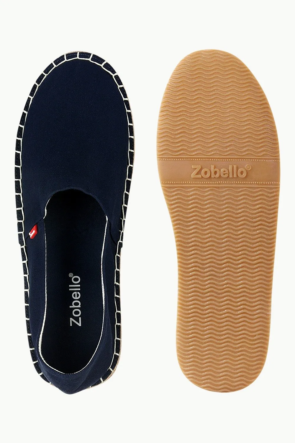 Men's Navy Solid Espadrilles