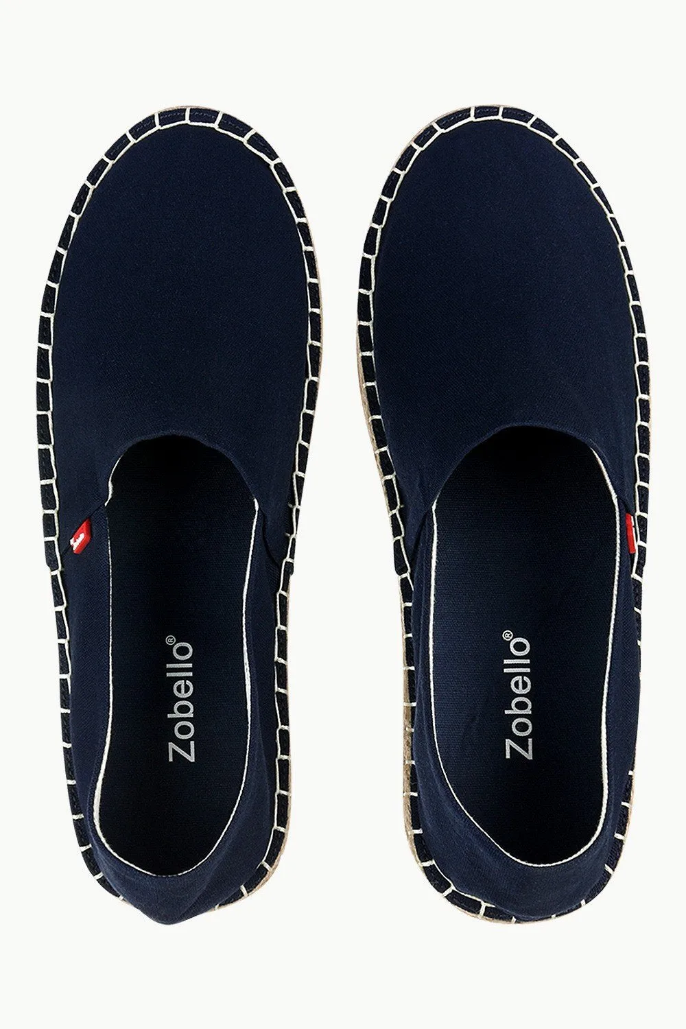 Men's Navy Solid Espadrilles