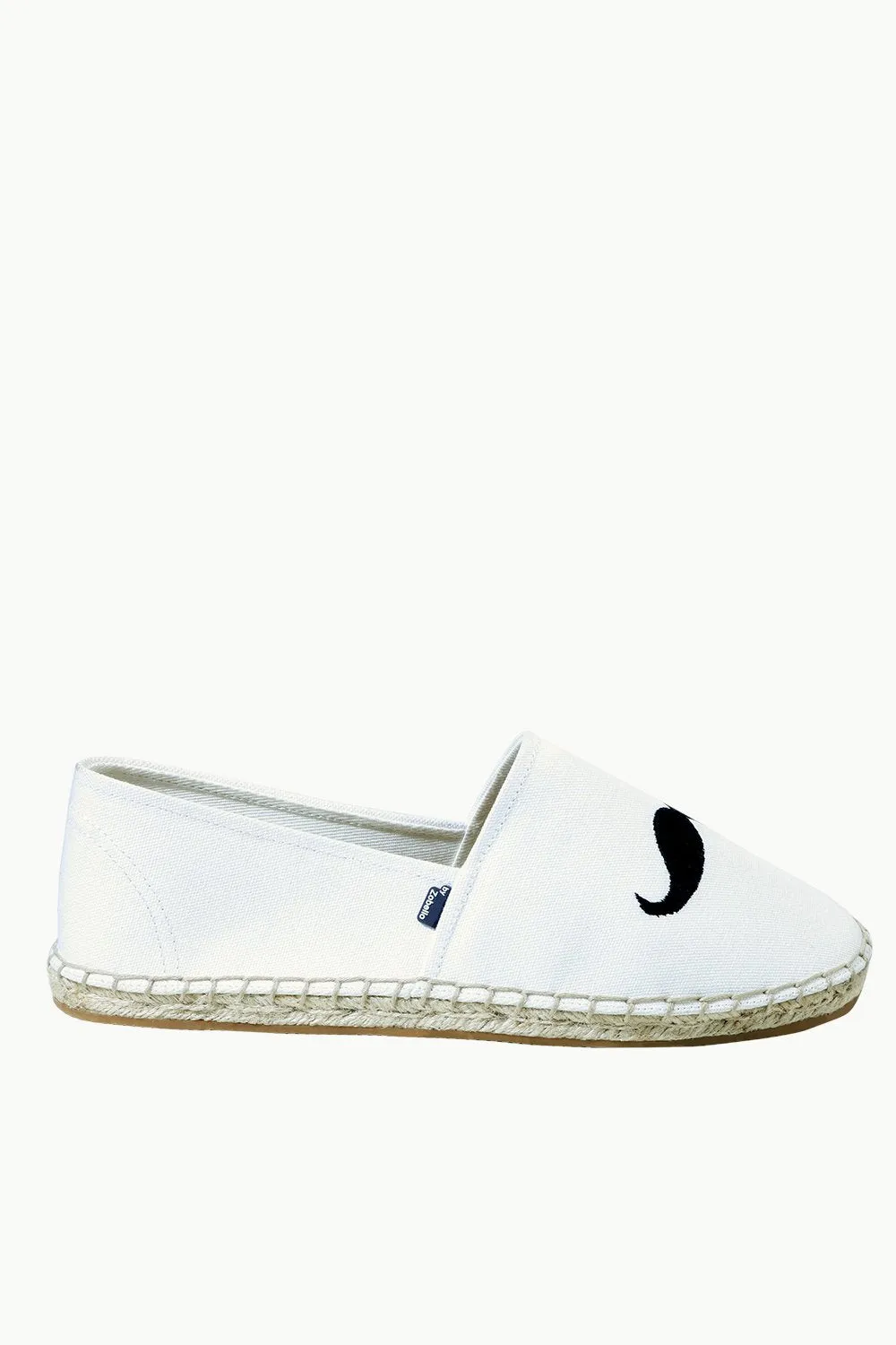 Men's Oatmeal Mustache Tag Espadrilles