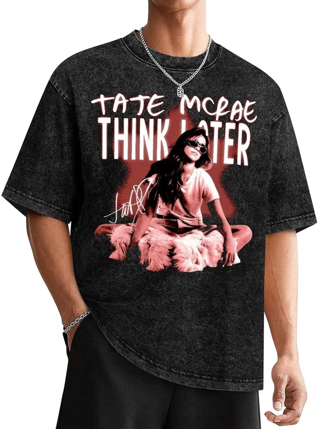 Men's Shirt,Music Short Sleeves Washed Tshirt Cotton Round Neck T Shirt Fashion T-Shirt for Women Soft Shirts