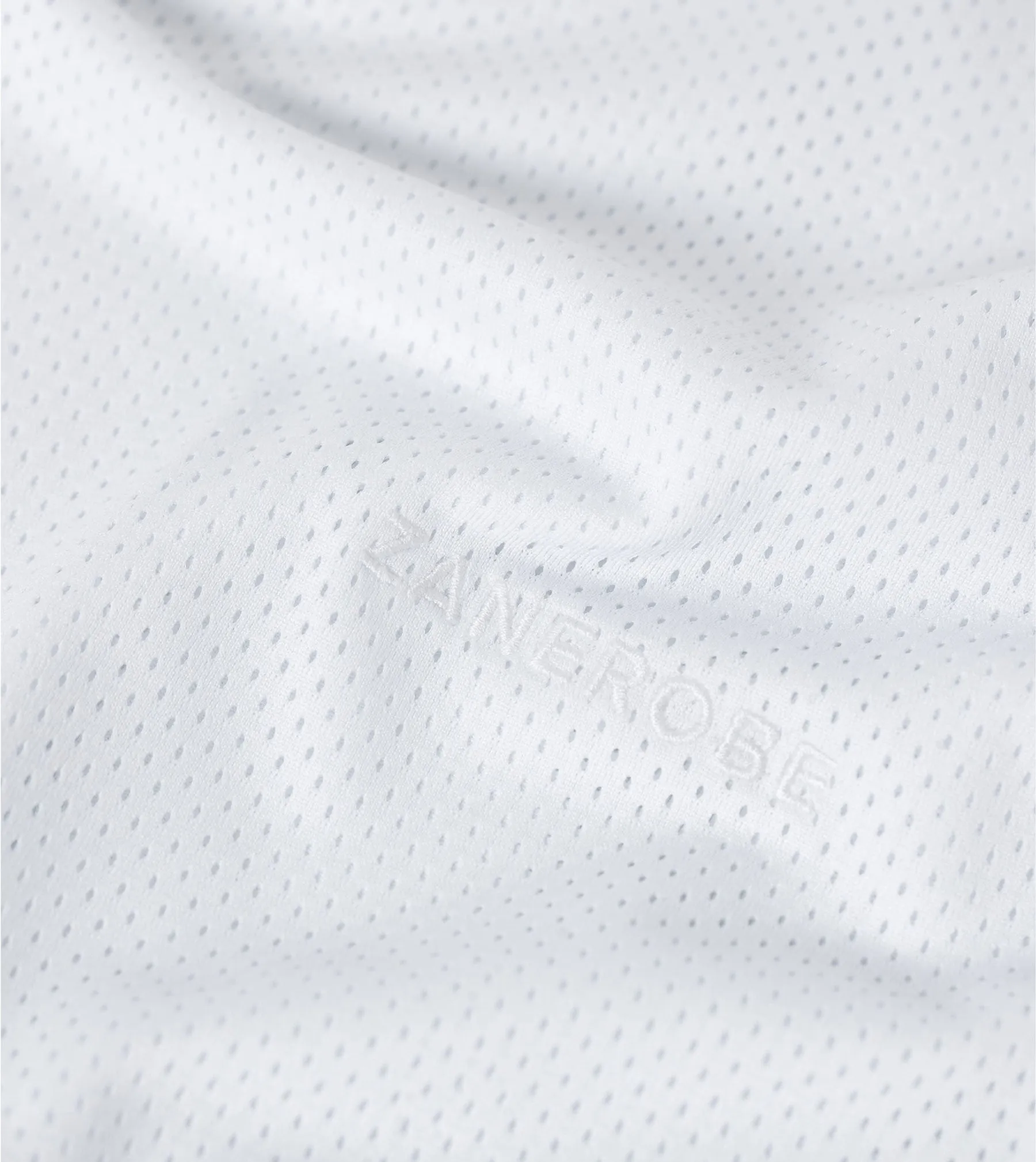 Mesh Rugger Tank White