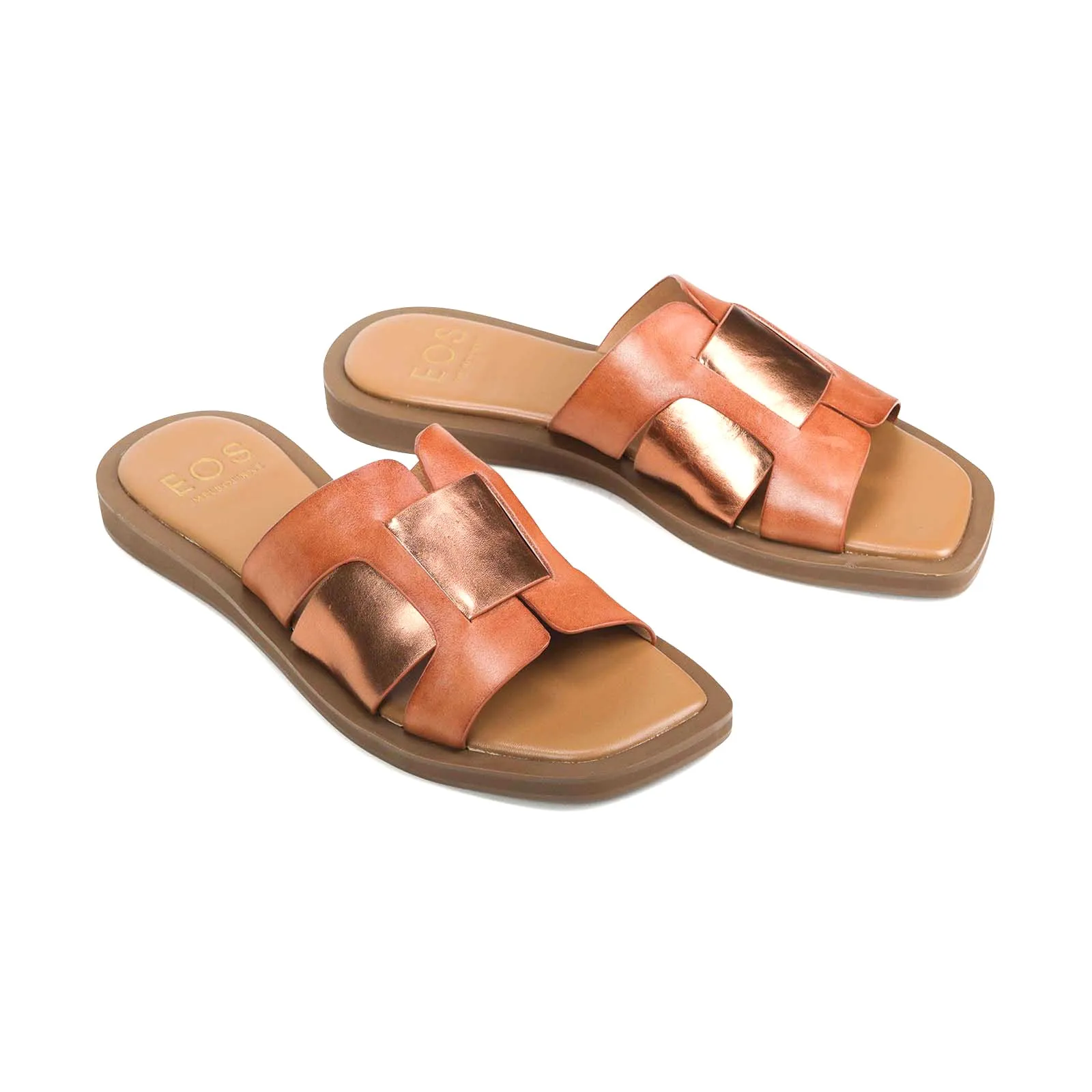 MISAKI SLIDES LEATHER