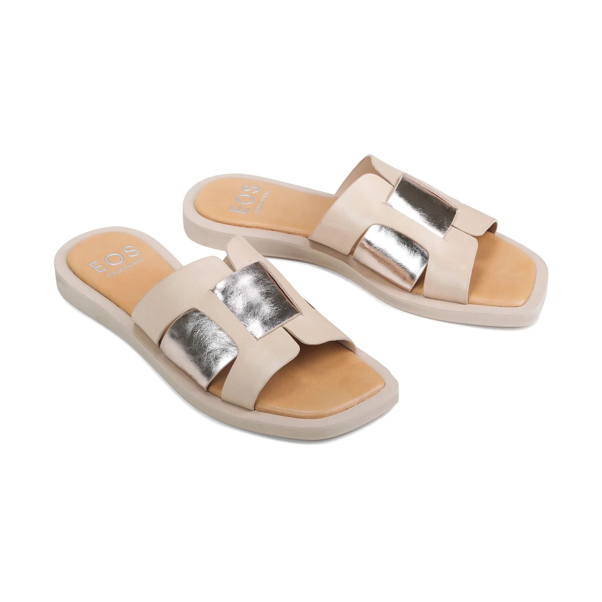 MISAKI SLIDES LEATHER