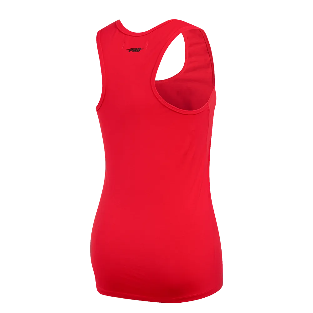 MLB BOSTON RED SOX CLASSIC WOMEN'S RELAXED FIT RACERBACK (RED)
