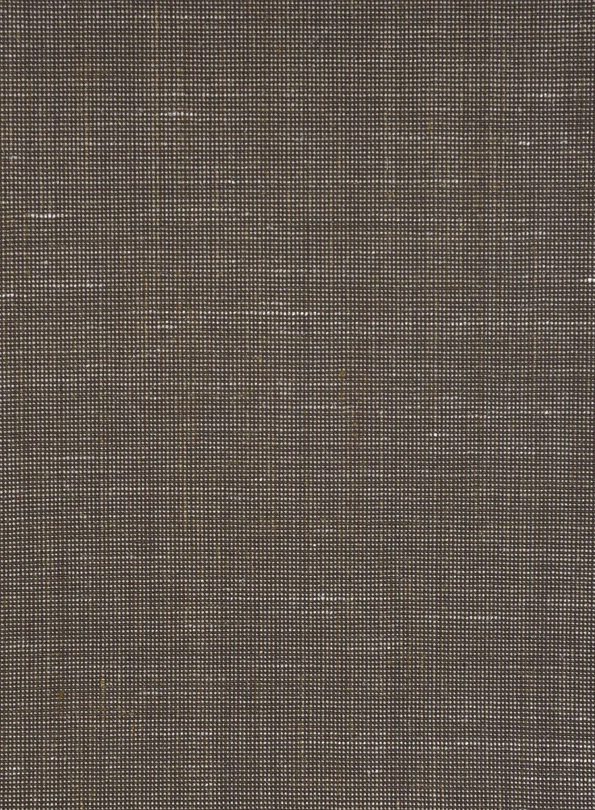 Napolean Ariel Nailhead Dark Brown Wool Pants