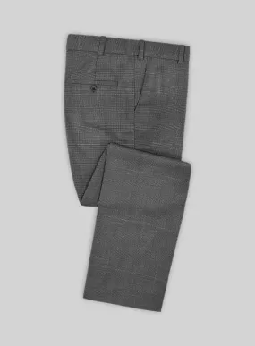 Napolean Ariel Nailhead Gray Wool Pants