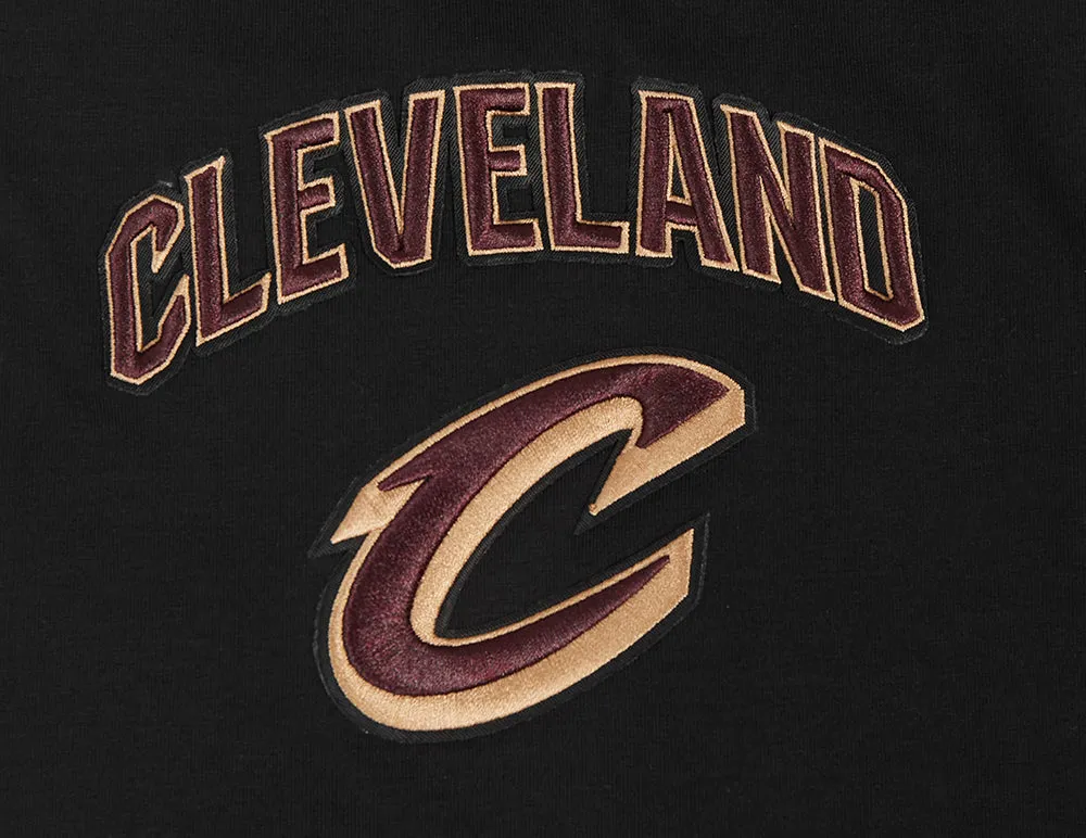 NBA CLEVELAND CAVALIERS CLASSIC WOMEN'S RELAXED FIT RACERBACK (BLACK)