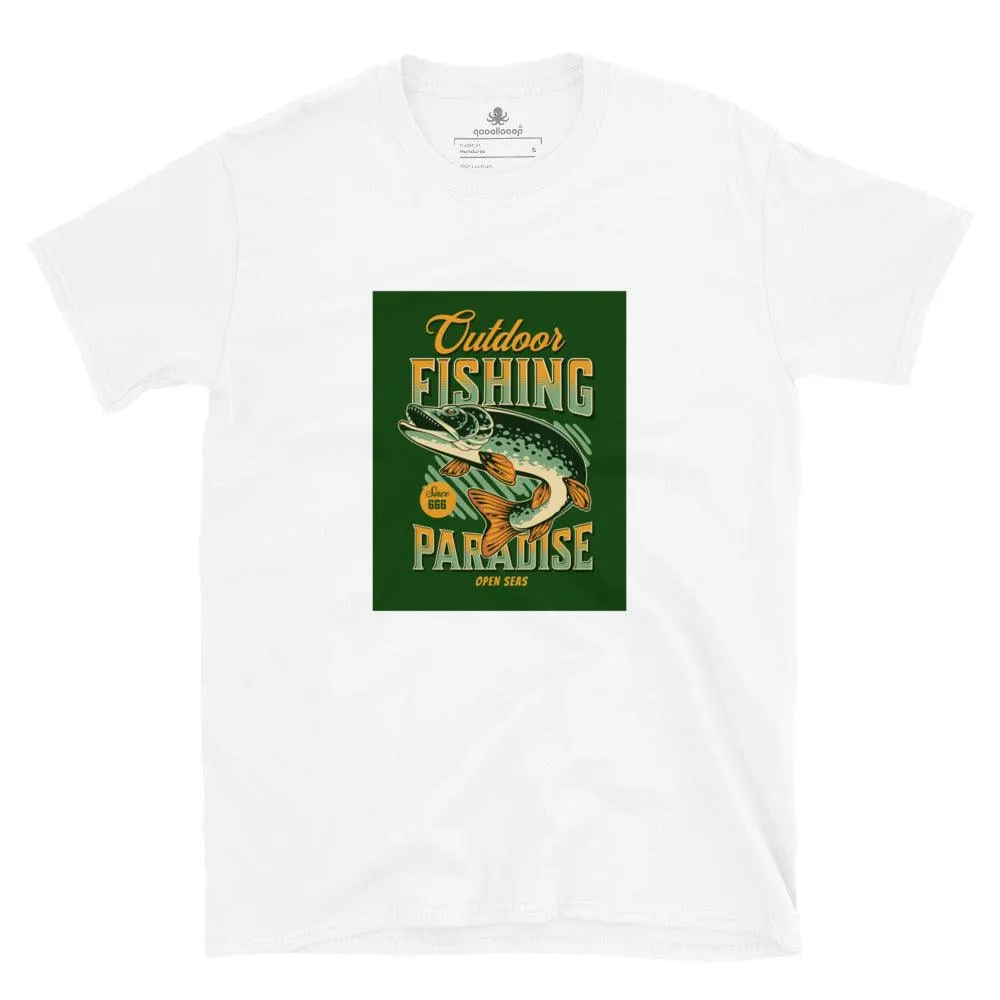 Outdoor Fishing Paradise | Unisex Soft Style T-Shirt
