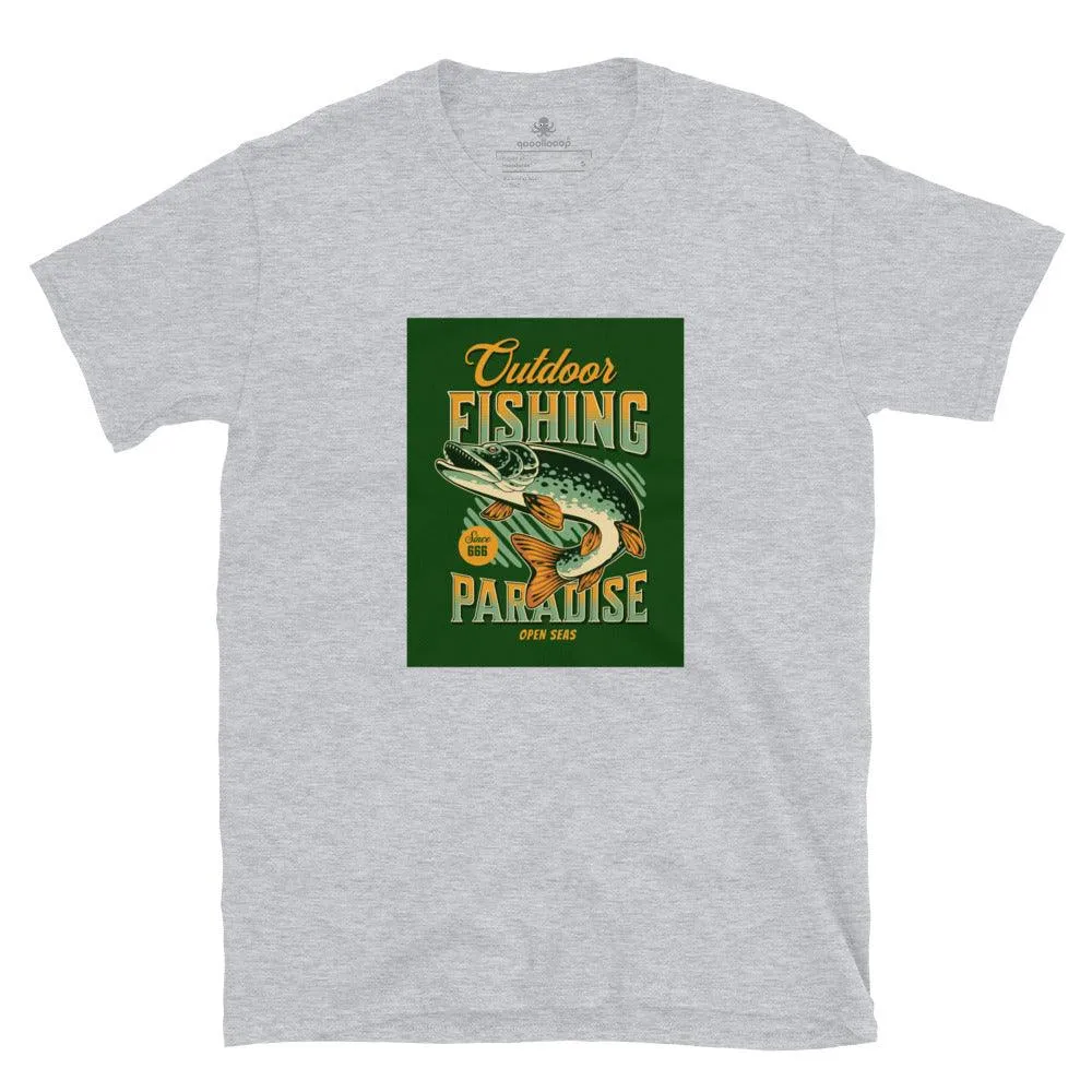 Outdoor Fishing Paradise | Unisex Soft Style T-Shirt