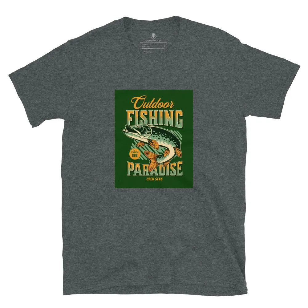 Outdoor Fishing Paradise | Unisex Soft Style T-Shirt