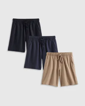 Performance Tech Active Shorts 3-Pack