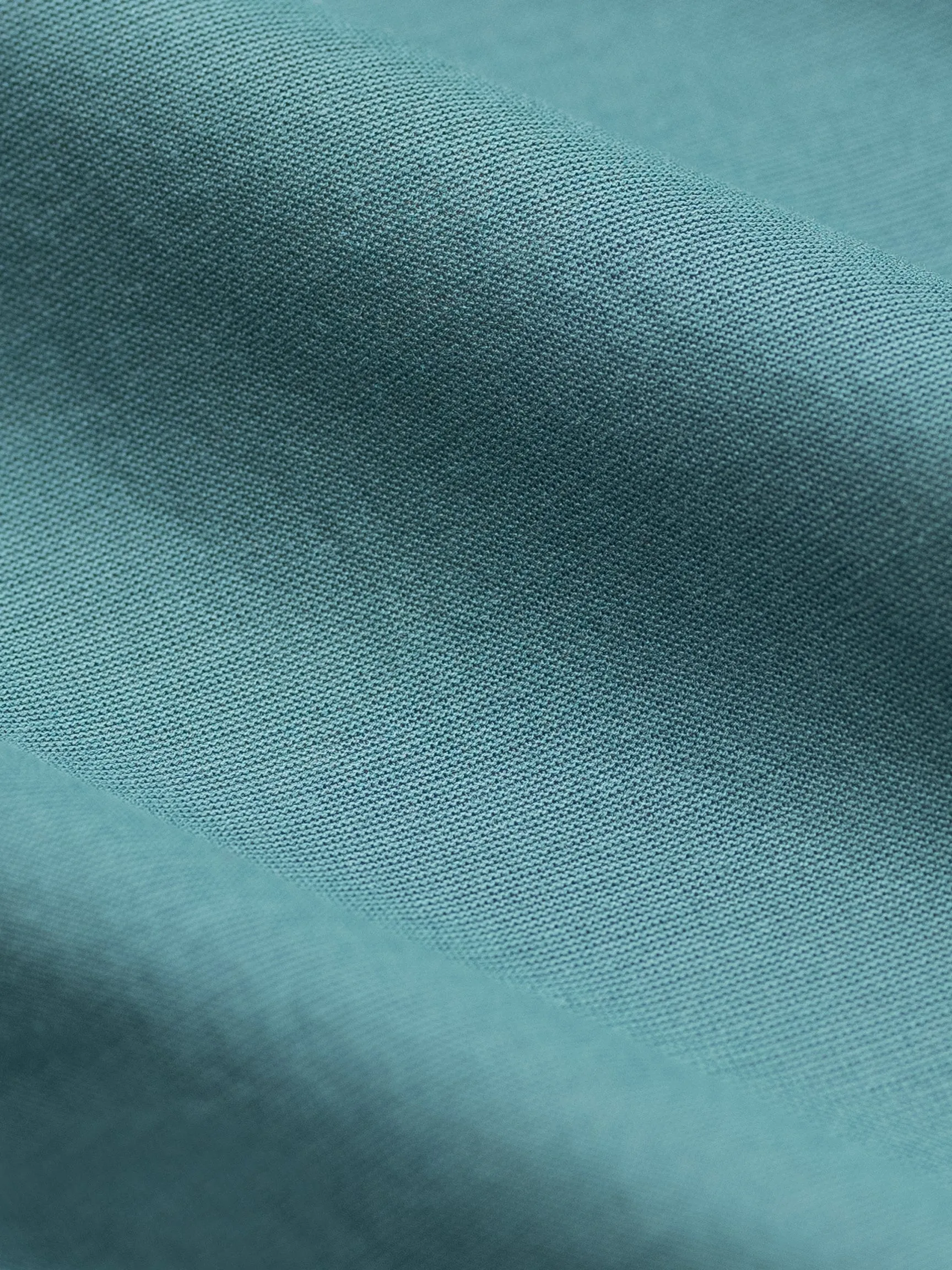 PETROL SOFT MERCERIZED COTTON T-SHIRT