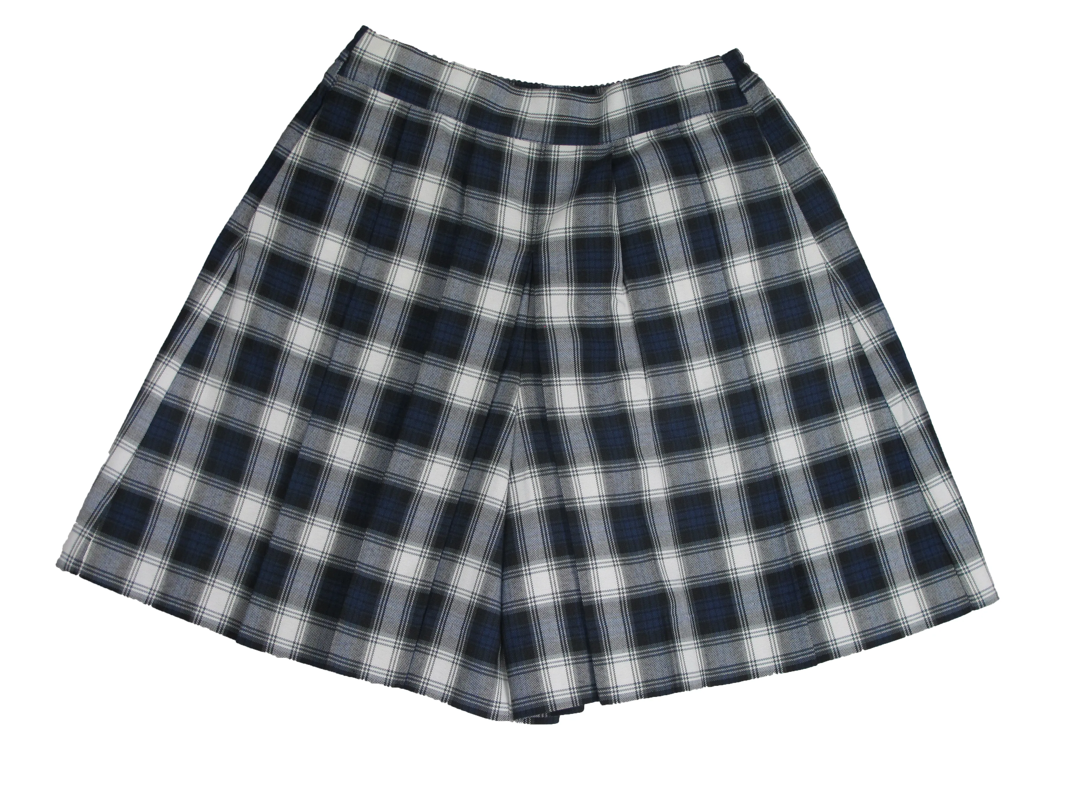 Shorts, Plaid #64 Double Pleat with Stretchy Waist