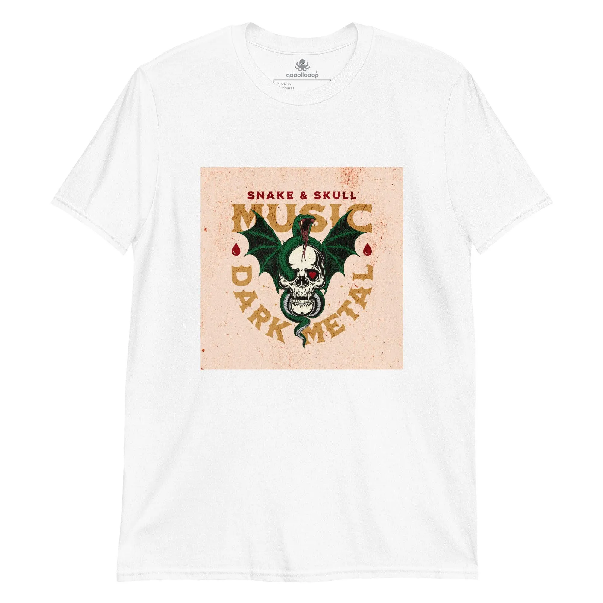 Snake & Skull | Short-Sleeve Unisex Soft Style T-Shirt