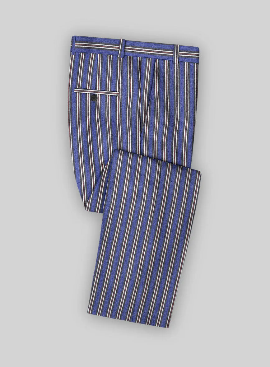 Solbiati Varlli Stripe Linen Pants