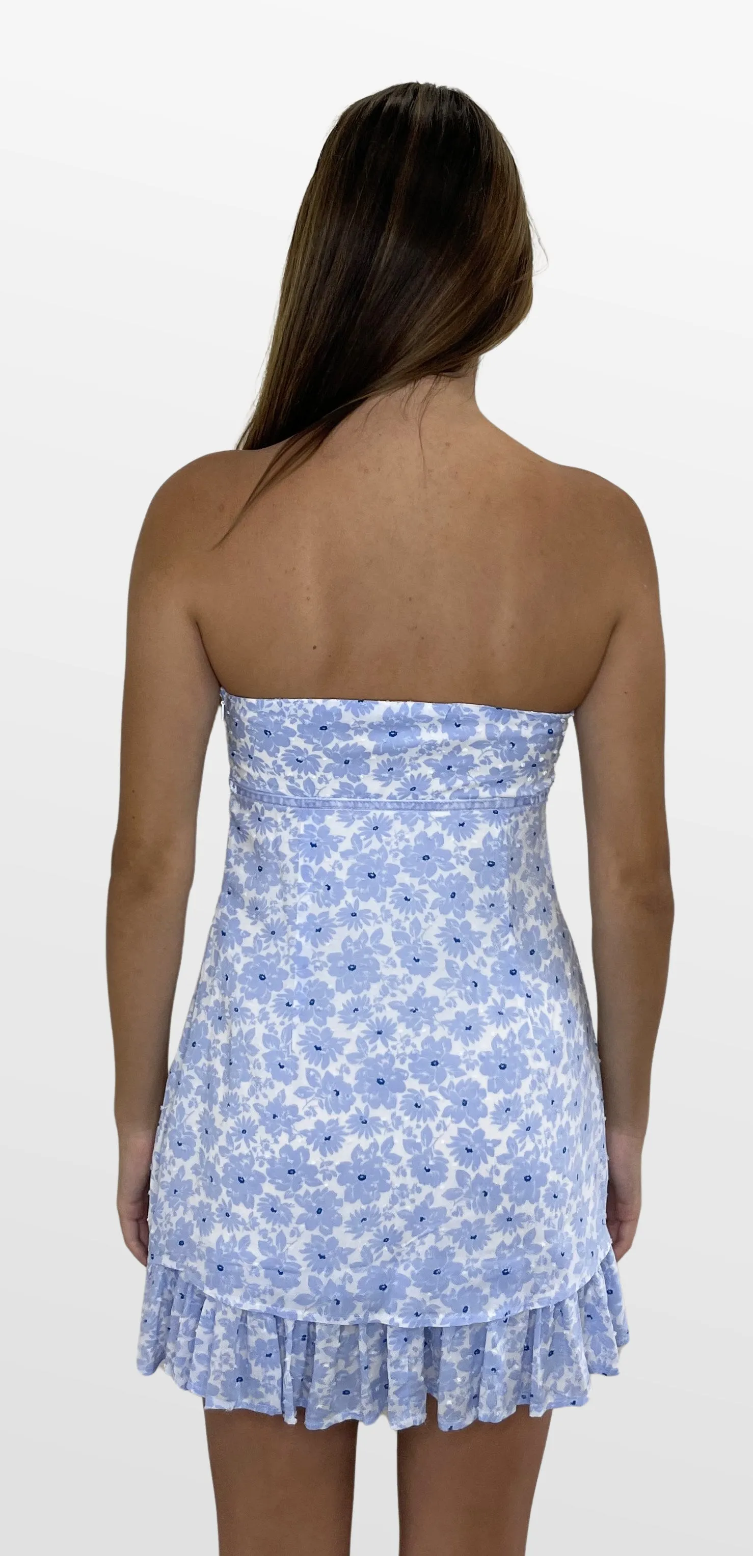 Stand Out Girl Strapless Dress