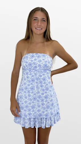 Stand Out Girl Strapless Dress